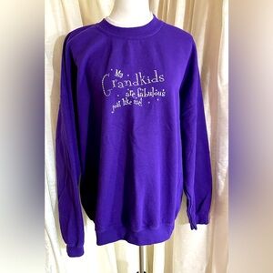 A fun M & C Sportswear sweatshirt for Granny!